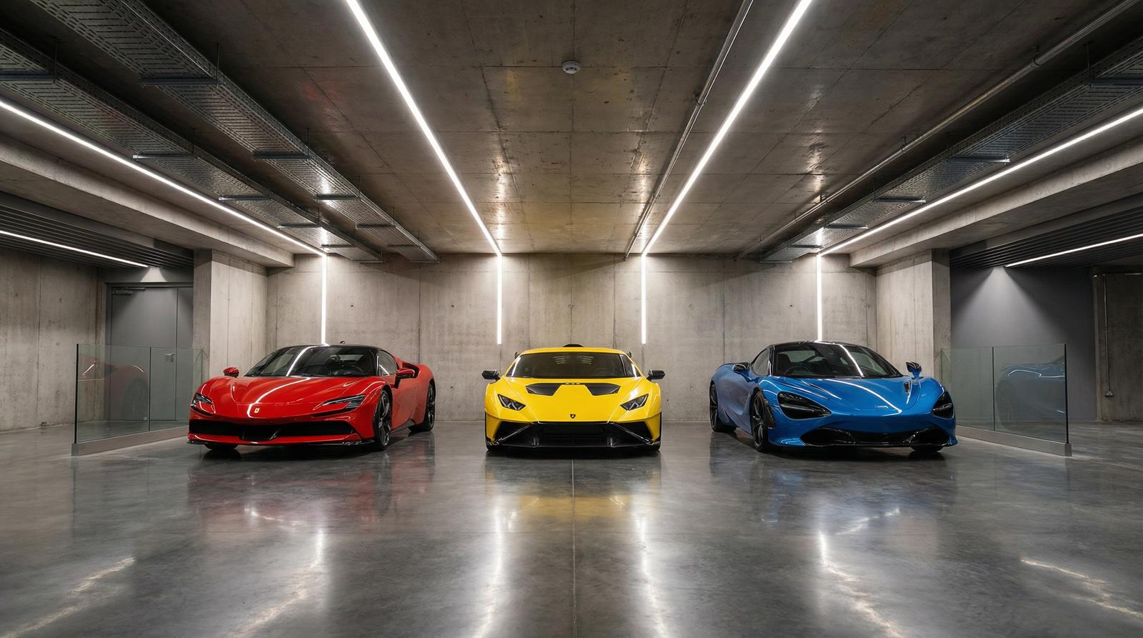 丝袜 - 三台超跑直线加速对决视频演示